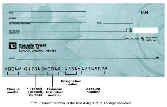 blank cheque sample image