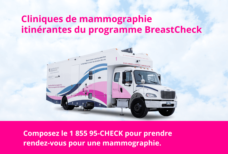 Clinique mobile-dépistage du cancer du sein