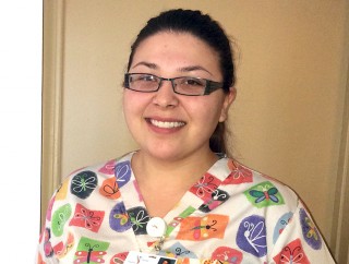 Image of young indigenous health care worker